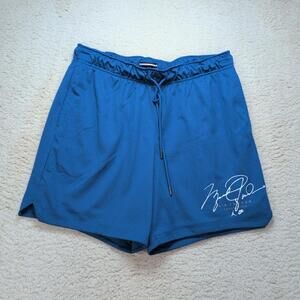 Nike Jordan Essential GFX Mesh Shorts Men's Large DH9046-407 Blue